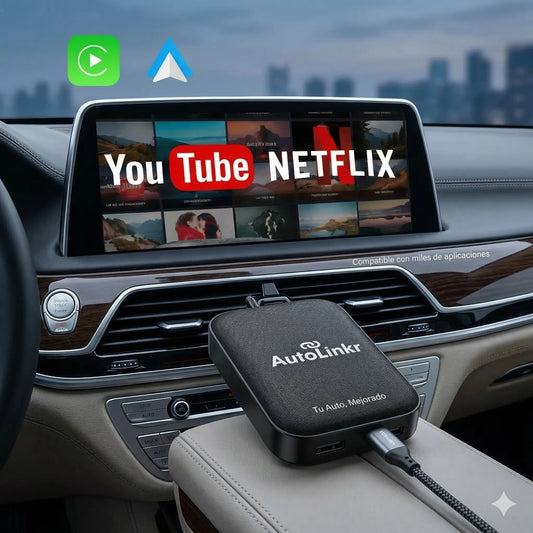 Adaptador Carplay Android Auto + Streaming